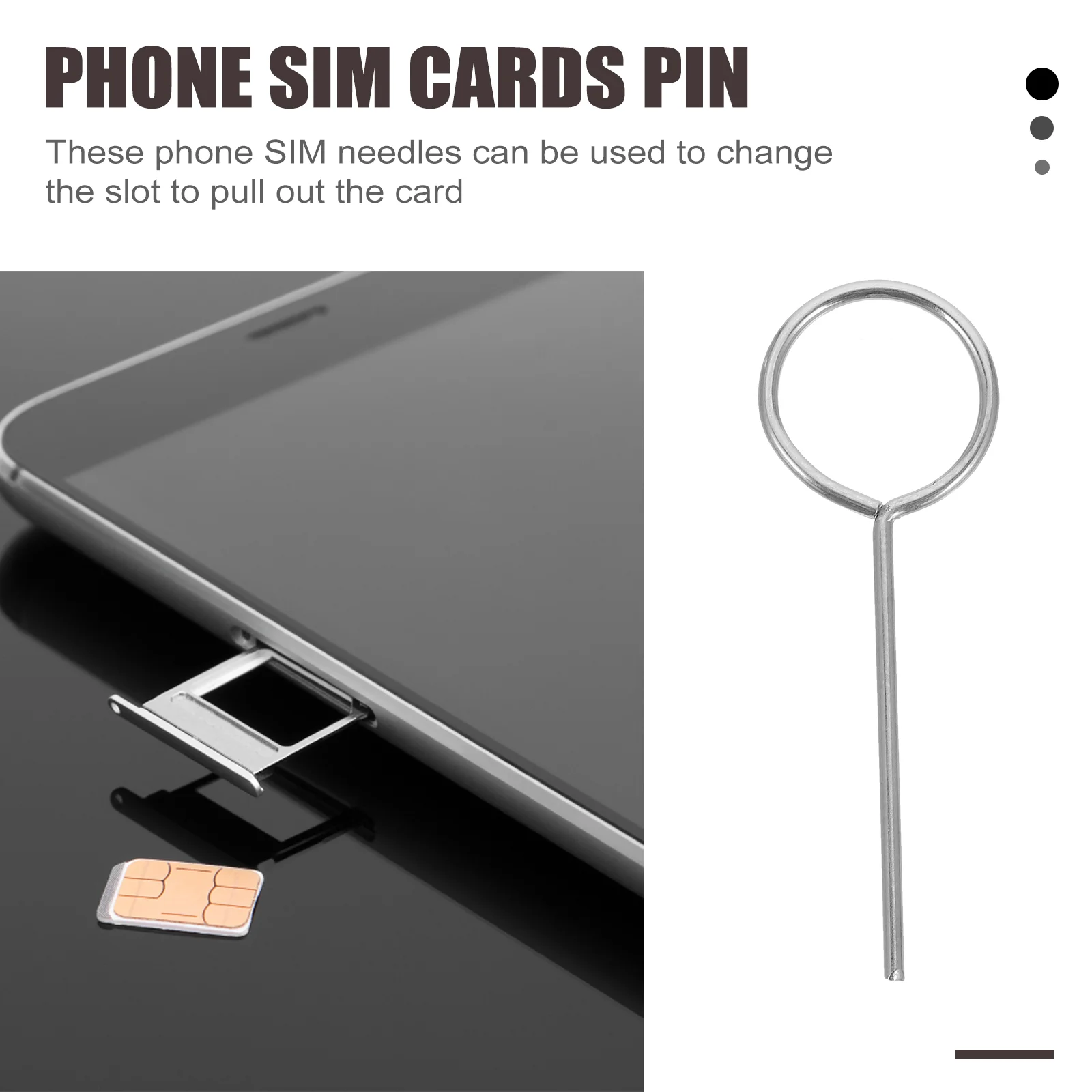 Sim Remove Pin Universal Tool Mobile Phone Card Remover Needle Opener Smart Removers Removal