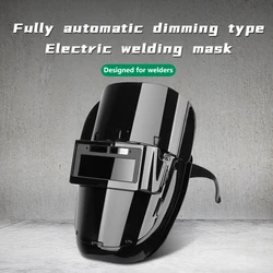 Auto Darkening Welding Mask Helmet Goggles Glasses Clear Lens Laser Double Protective Hood Welder for Weld Marking Machine