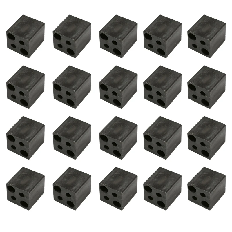 

25*25 Straight Connector Plastic Single Connector One-pass Connection Angle Code Profile Square Tube Connector Window