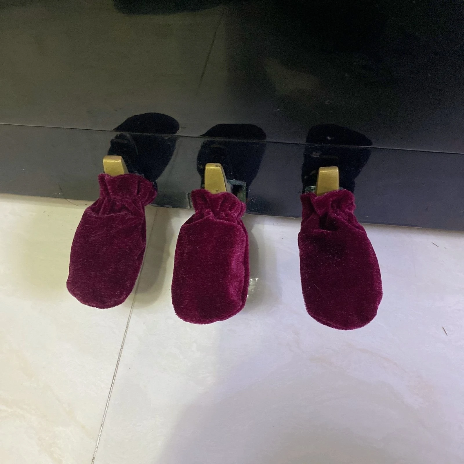 Чехлы на педали фортепиано, аксессуары для клавишных инструментов, фортепиано 3шт.