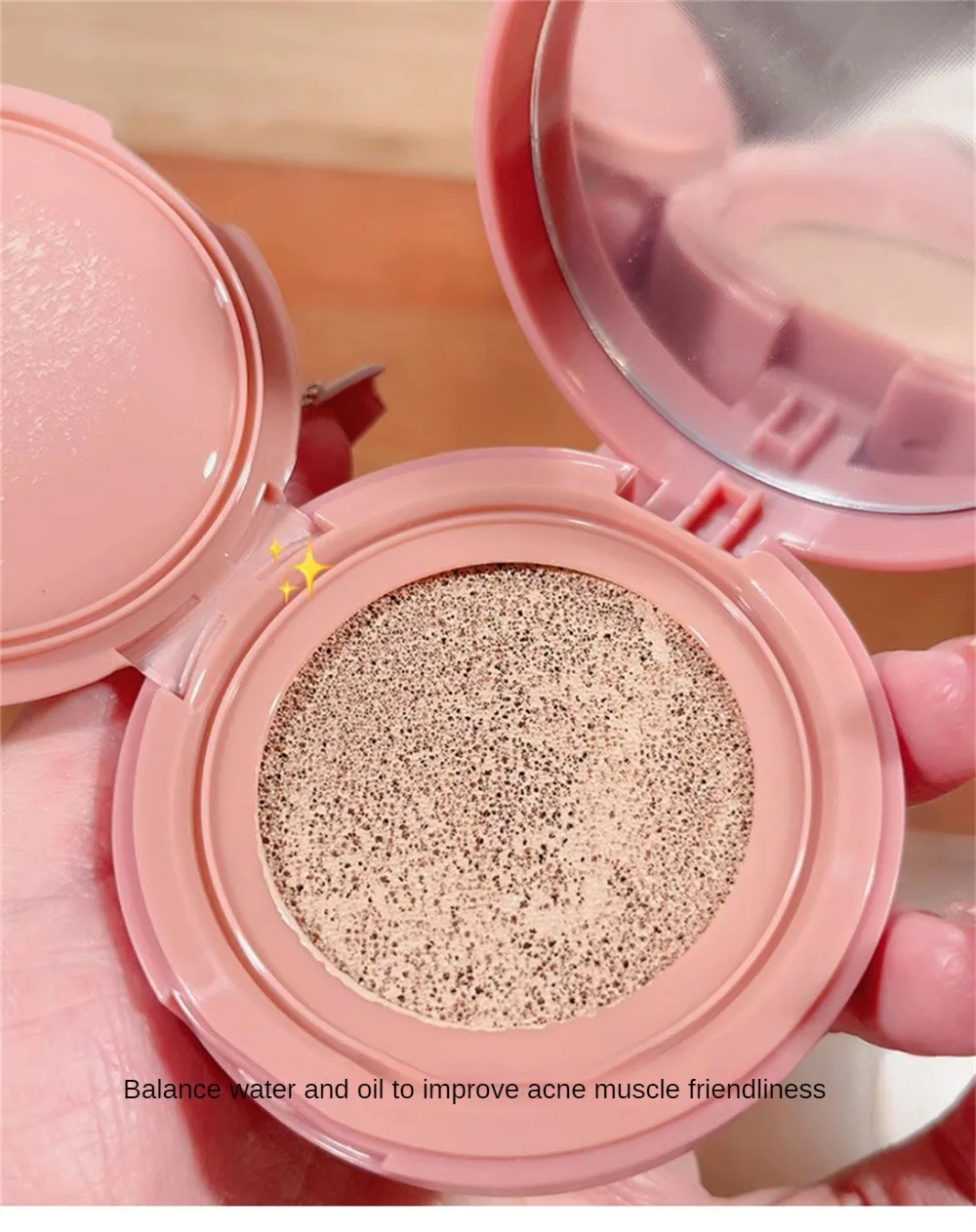 Naturalny krem BB Sensory Party Bang Gouache Air Cushion Makeup Wodoodporny, długotrwały, rozjaśniający krem BB do makijażu, kosmetyki