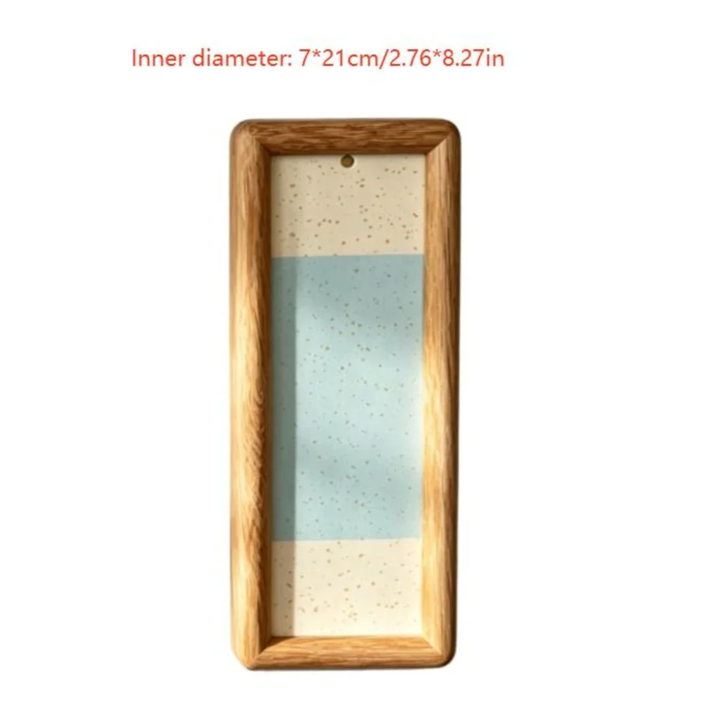 Handcrafted Solid Wood Photo Frame in Walnut Color for 7x21 cm Photos Art Display Wall Mountable Desktop Decor
