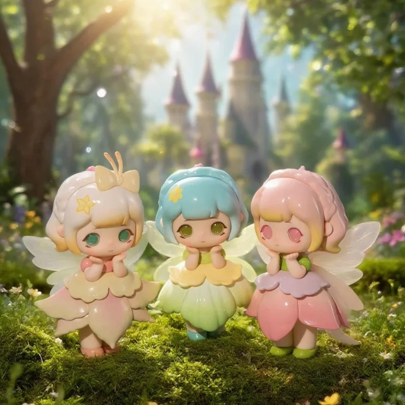 الأرواح الهمس الكمثرى زهرة صندوق أعمى سلسلة العصرية لطيف التماثيل الجدول زينة الفتيات هدية لعبة الهوايات تحصيل