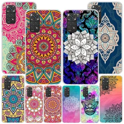Totem Mandala Colorful Flower Phone Case For Xiaomi Redmi Note 15 14 13 12S 12 11 Pro Plus 14S 11S 11E 10 10S 11T 5G Personalize