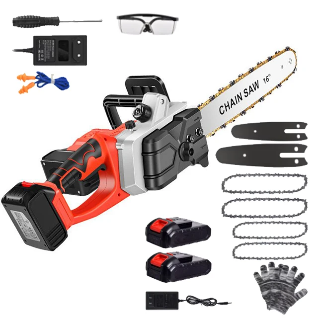 

Original brand newMini 21V 12 Inch Lithium Battery Electric Operated Chainsaw Cordless Battery Powered Chainsaw