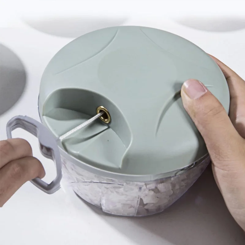 500/900 مللي أداة تقطيع الطعام الروتاري اثارة الثوم البرفازات المفرومة الخضروات البصل متعددة الوظائف القاطع أدوات المطبخ الطبخ #2