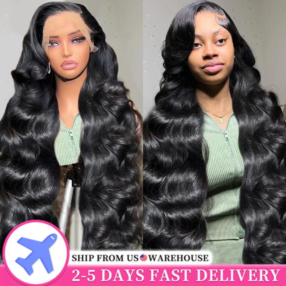 Body Wave Lace Frontal Wig Pre-plucked Lace Wigs Transparent Lace Front Human Hair Wigs For Women Brazilian Remy Hair Vrvogue