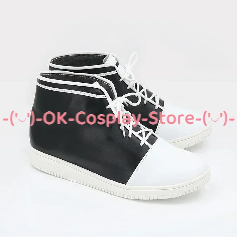 [Personalizzato] Nekomata Okayu Scarpe Cosplay Vtuber Anime Gioco di ruolo Prop Halloween Carnevale Festa Stivali in pelle PU