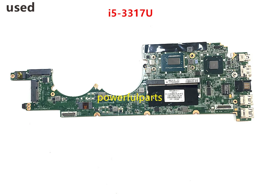 

Working Good For Hp SPECTRE ULTRABOOK 14T-3200 14-3000 Motherboard With i5-3317U Cpu HM76 685367-501 DASPSDMBAC0 Tested OK