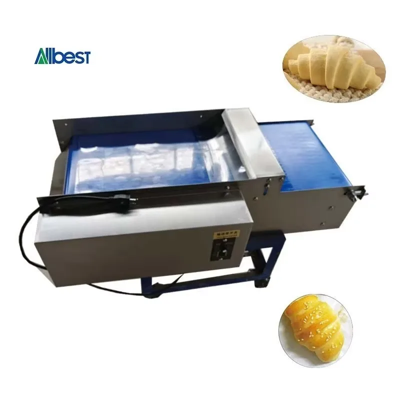 

Popular Automatic Dough Sheeter Price Electric Puff Pastry Croissant Bread Dough Rolling Machine