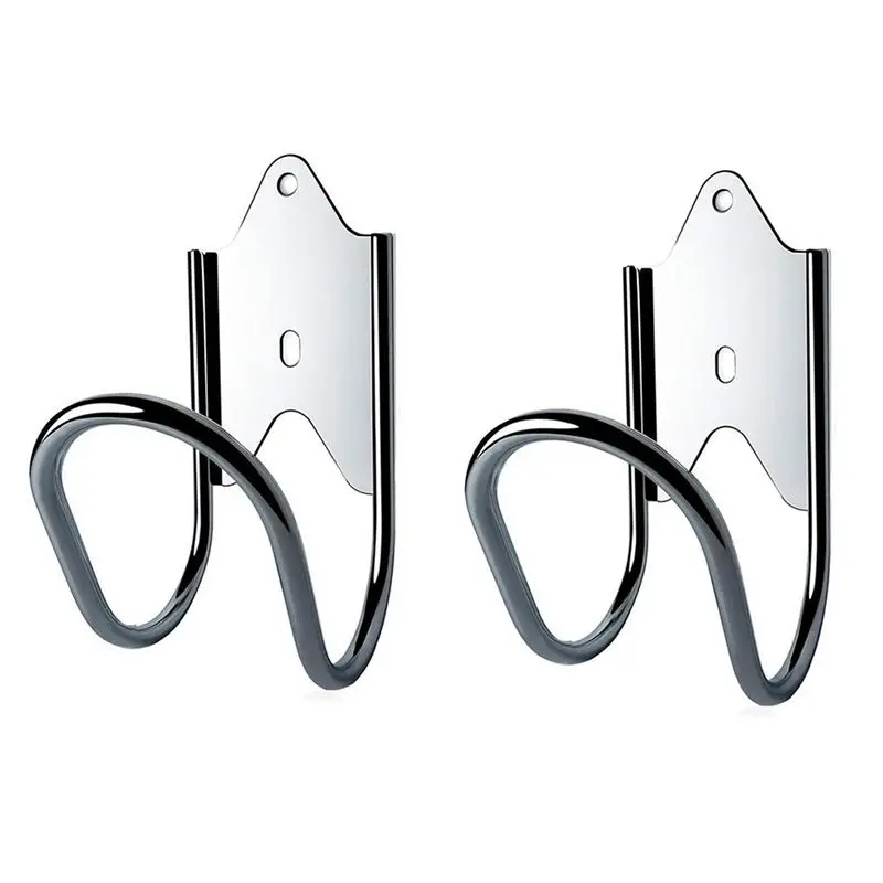 

A67P-2Pack Wall Mounted Garden Hose Holder Heavy Duty Stainless Steel Hooks Hose Hanger Hooks For Water Hose Storage Organizer