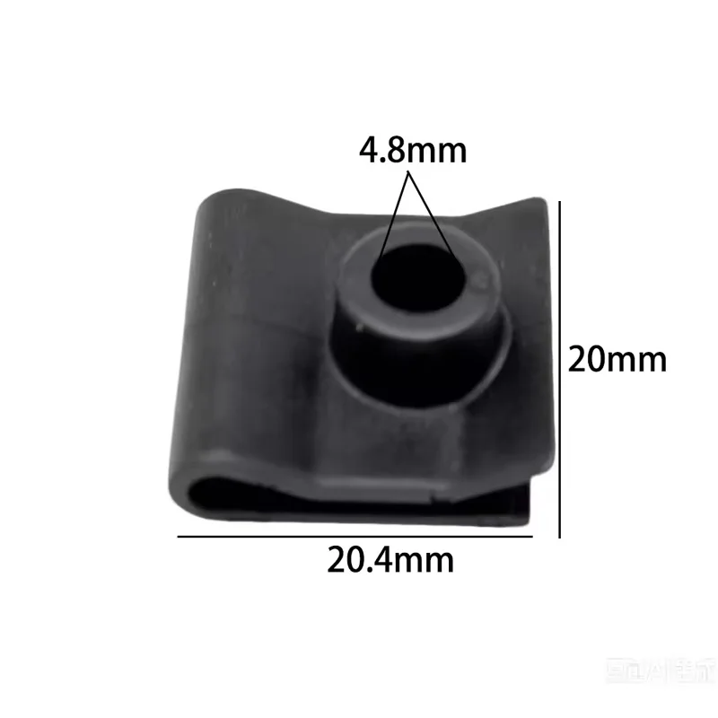 76882-0M000 20PCS R-213 Suitable for Nissan British finidi automobile fender lining U-nut fixing clip buckle fastener black