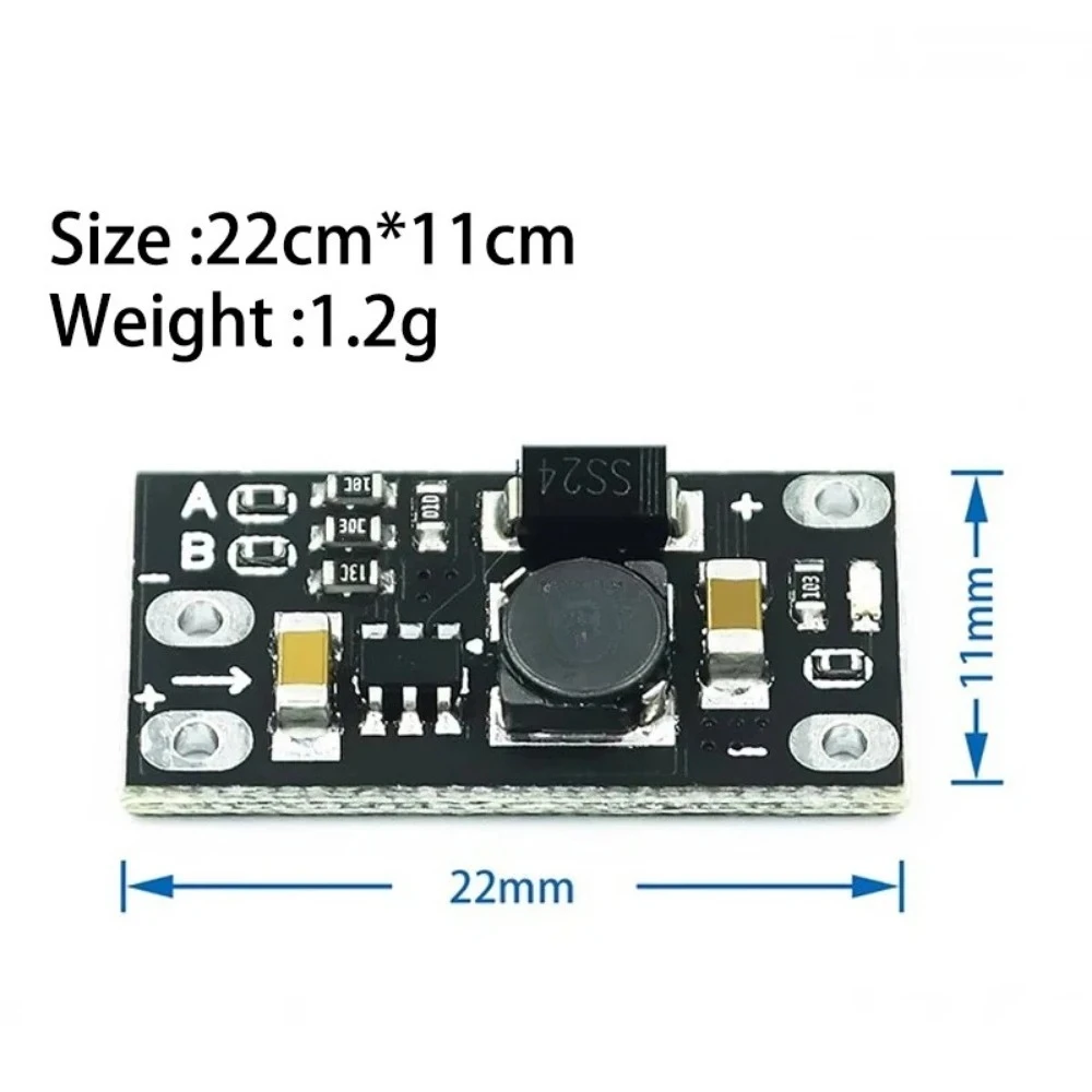 1/5/pcs 1.5A Multi-function Mini Boost Module Step Up Board 5V 8V 9V 12V LED Indicator Diy Voltage Module 3.7V Lithium Battery