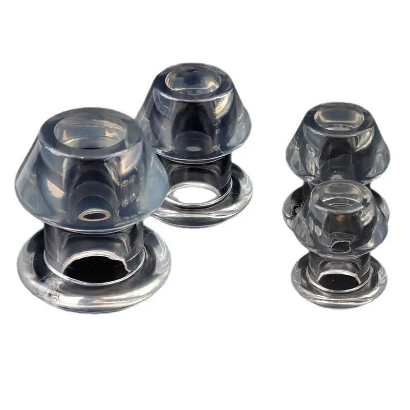 Clear Hollow Vaginal Speculum Dilator Tunnel Enema Prostate Massager - Sex Toy for Couples Men - Anal Plug Vaginal Expansion