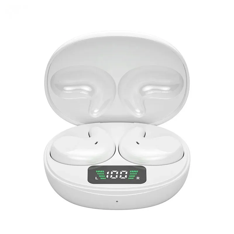 M52 Sleep Bluetooth 5.3 Headphones, In-Ear Noise Reduction, Touch Control, High-Definition Stereo Battery Indicator