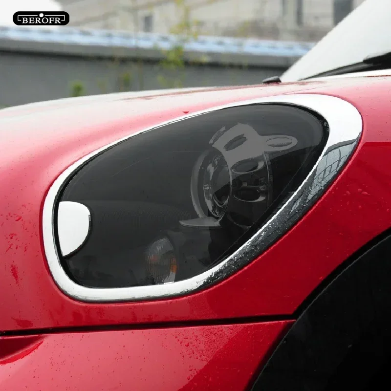 For MINI Cooper Paceman R61 JCW Car Headlight Protection Tint Film Smoke Black Transparent TPU Protective Sticker Accessories