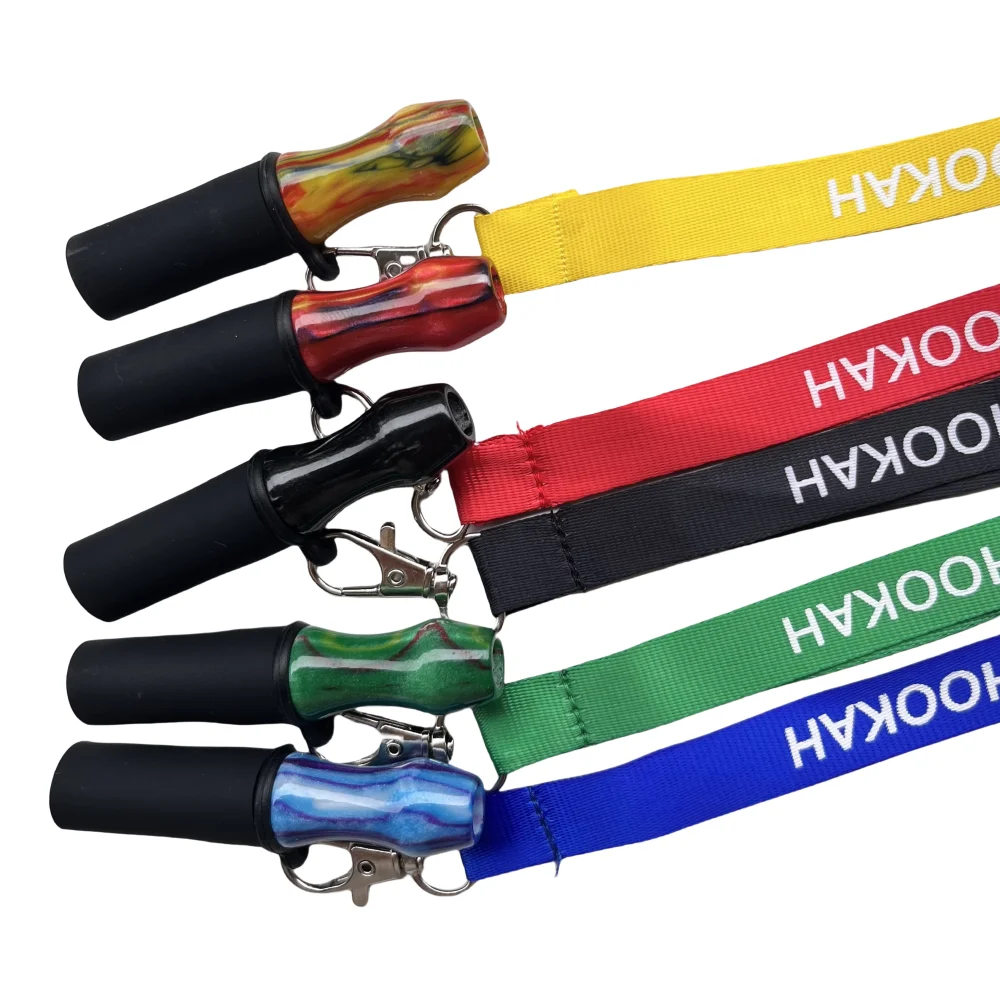 1PC  Hang Strap for Shisha Resin Grain Mouthpiece Hookah Mouth Tips Sheesha Chicha Narguile Nargile Hose Accessories