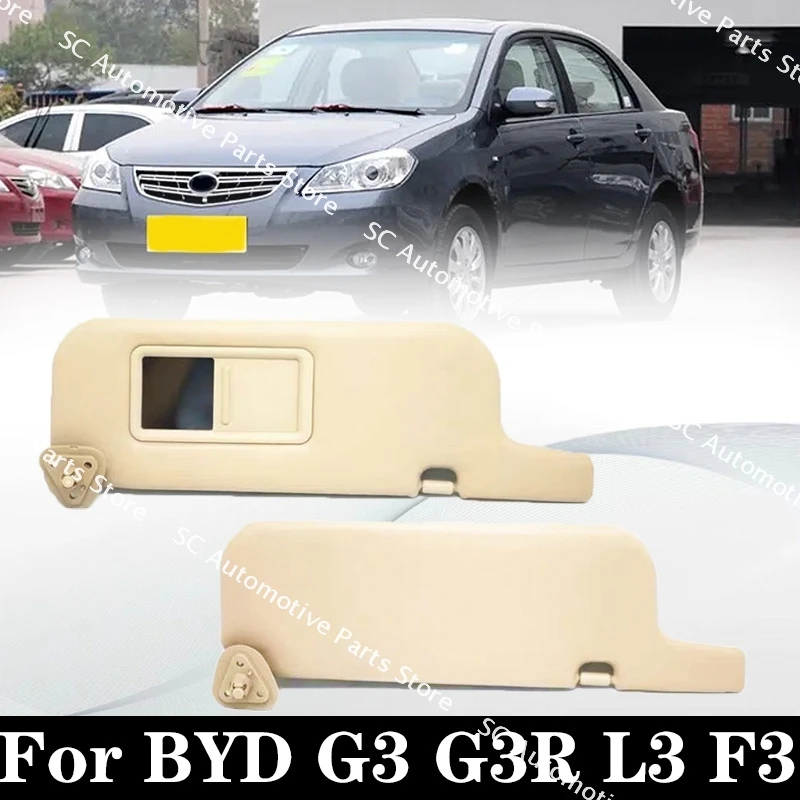 

Солнцезащитный козырек SC для BYD G3 G3R L3 F3 с зеркалом Wanity, бесплатная доставка