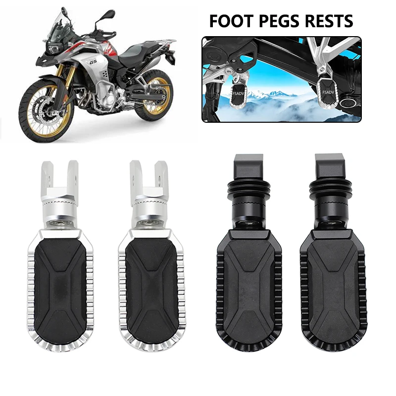 

Регулируемые подставки для ног мотоцикла, подходят для BMW F750GS F850GS F850 GS Adventure F750 GS 2018-2023 2021 2022, подножки, подножки