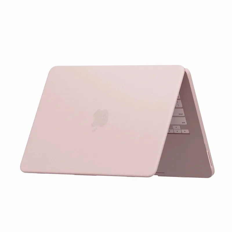 Crystalline Matte Scratch-Resistant Laptop Case For Apple Macbook 13 Neo Crystal Sand Shell MacBook Case A3404 Fine Grain Matte