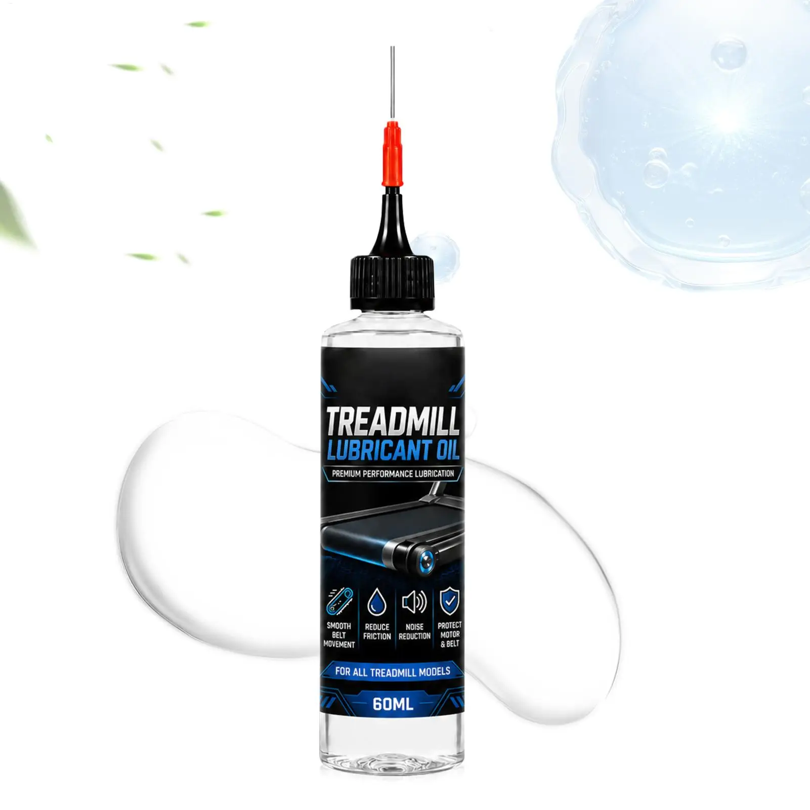 60ML Silicone Treadmill Belt Lubricant Silicone Oil Running Machine Treadmill Oil Maintenance Tool Treadmill Accessories