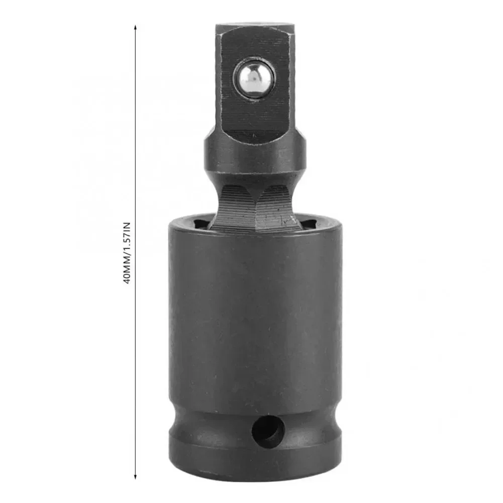 360 Degree Impact Universal Joint-Socket Swivel Knuckle Joint Air Wobble Socket Adapter Extension Electric Wrench 1/4