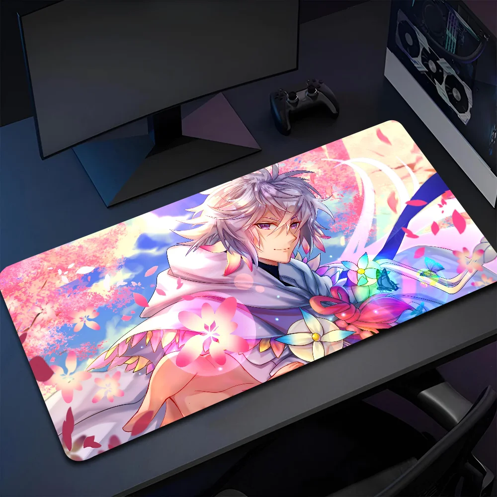 1PC Merlin Fate Grand Order Non-slip Mouse Pad Suitable For Office Computers Laptops E-sports Game Desk Mats XXL Keyboard