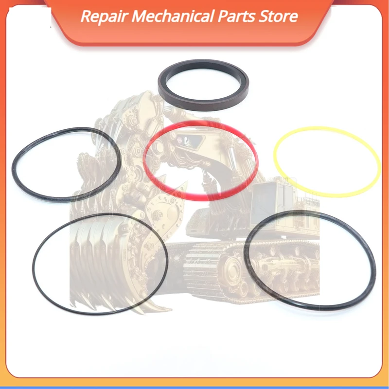 

For John Deere Backhoe Loader 750b Lift Cylinder Seal Kit Ah212092 Cylinder Rod Seal Kit