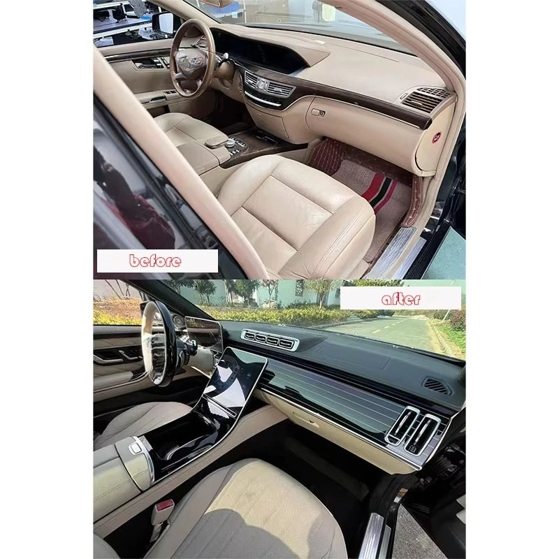 New Luxury Full Upgrade Interior Upgrade Interior for  W221 Upgrade W223 Seats Door Dashboard Center Console