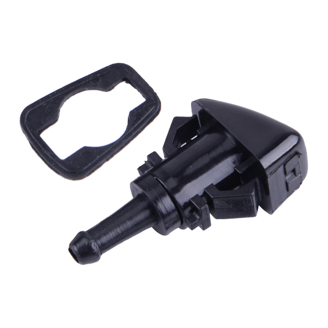 Black Car Front Windshield Washer Nozzle Sprayer Jet Fit For Jeep Patriot Compass 5303834AB