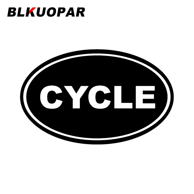 

BLKUOPAR Cycle Car Sticker Waterproof Scratch-Proof Die Cut Fashionable Creative Decals Sunscreen Funny VAN RV Car Styling
