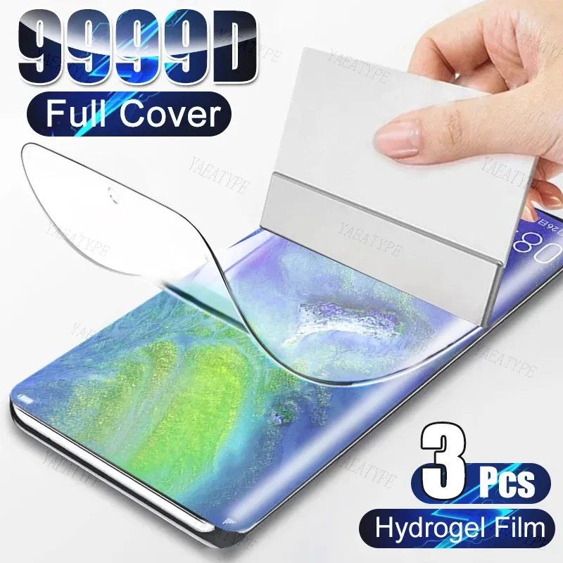 3Pcs Hydrogel Film For Oppo Realme GT Neo 6 SE Screen Protector For Realme 12X C65 C51S 12 C67 Note50 Narzo 70 5G Lndia Pro Plus