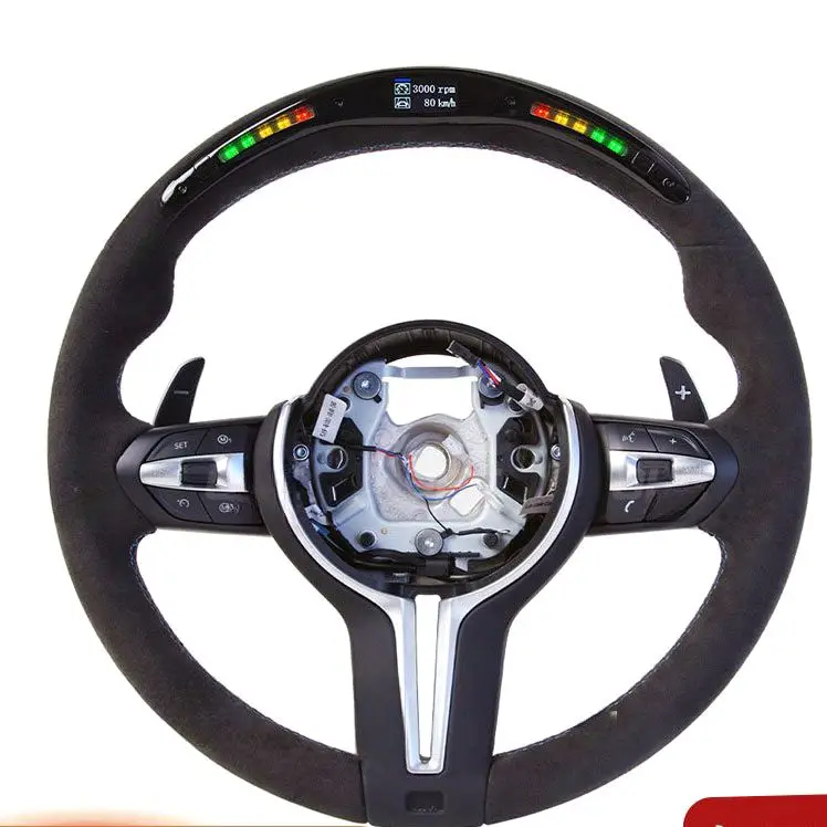 For  3 .4  2Series  X1 M3M5  Car Modification LED Turning Steering Wheel