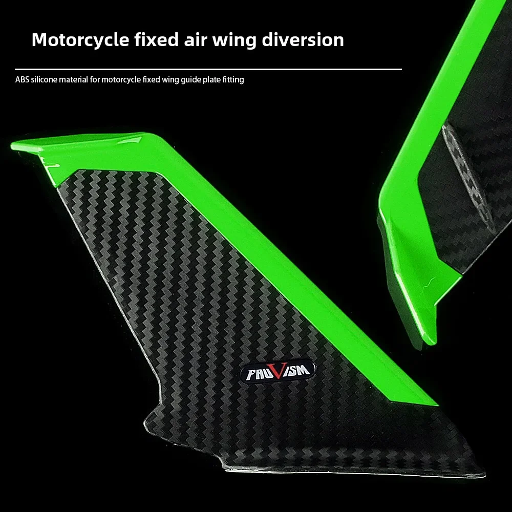 For Kawasaki Ninja 400/650/1000/zx6r Zx10r Modified Body Fixed Wind Wing Deflector Kawasaki Motorcycle Accessories