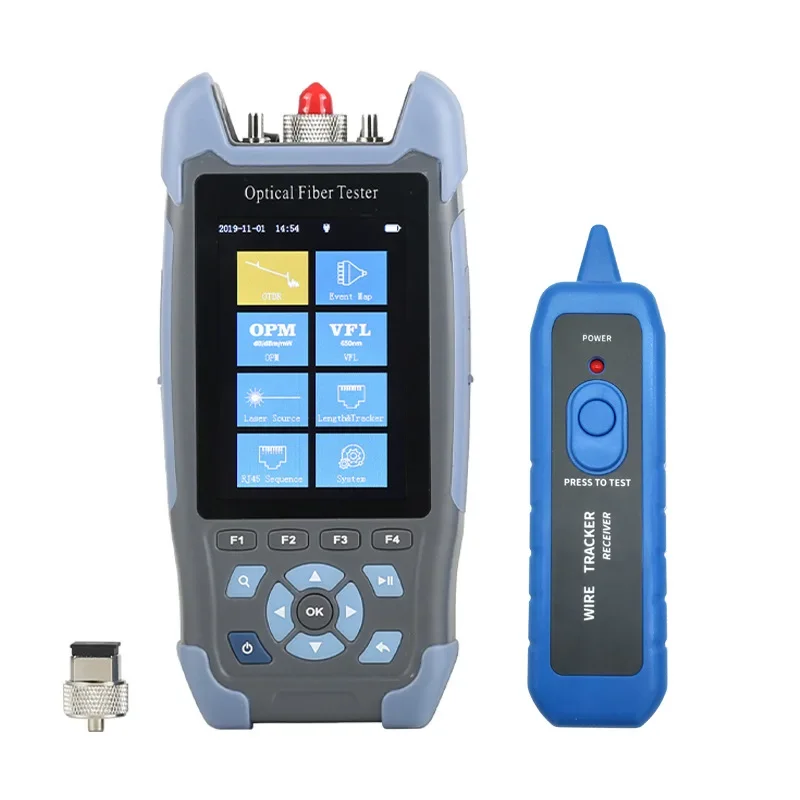 3.5inch Color LCD Mini Smart Handheld Fibre Optique Tester 1310/1550nm 24/22db Otdr NK3200 OTDR Fiber Optic Battery 4000mAh