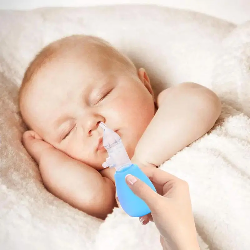 Nasal Aspirator For Baby Safe Baby Nose Cleaner Easy-Squeeze Nose Bulb Syringe Nasal Sinus Rinse Bottle Nasal Irrigation For