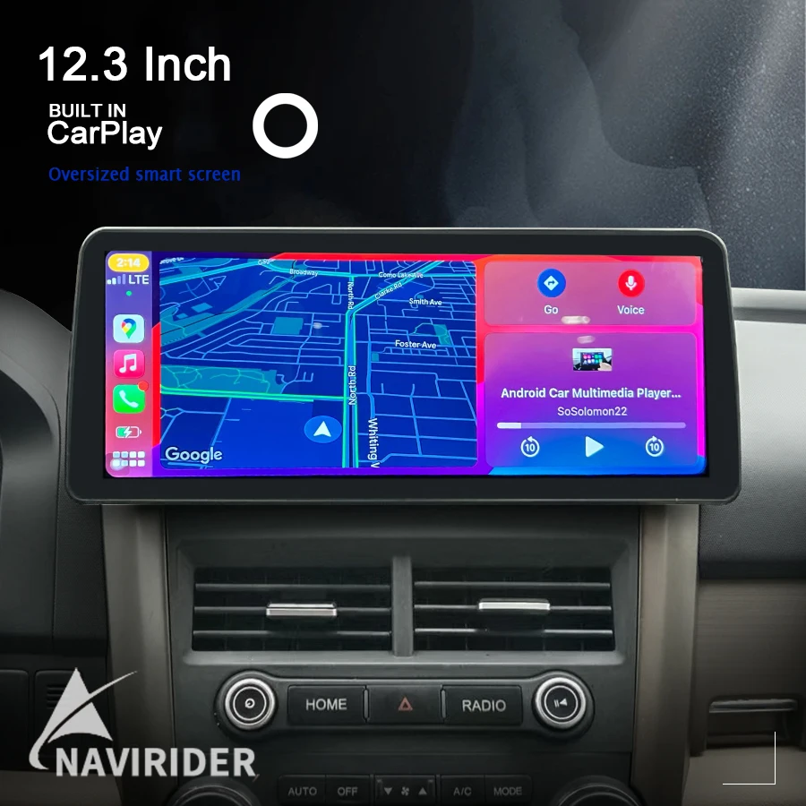 

12,3 дюймовый Android экран навигации для Honda CRV CR-V CR V 2006-2012 Стерео автомобильное радио мультимедийный видеоплеер Carplay головное устройство