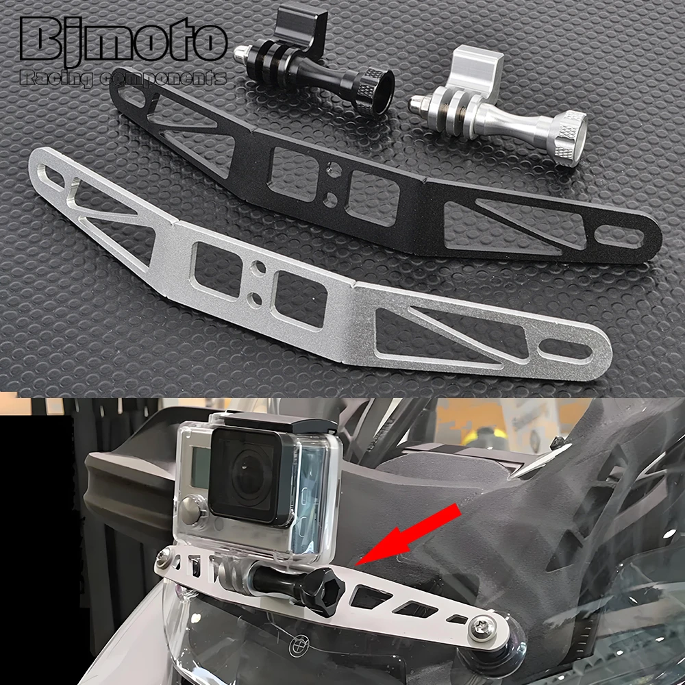For BMW R1300GS ADV K1600GT/GTL S1000XR F900XR F850GS F750GS Motorcycle Camera Support Camera Windscreen Recorder Holder Bracket