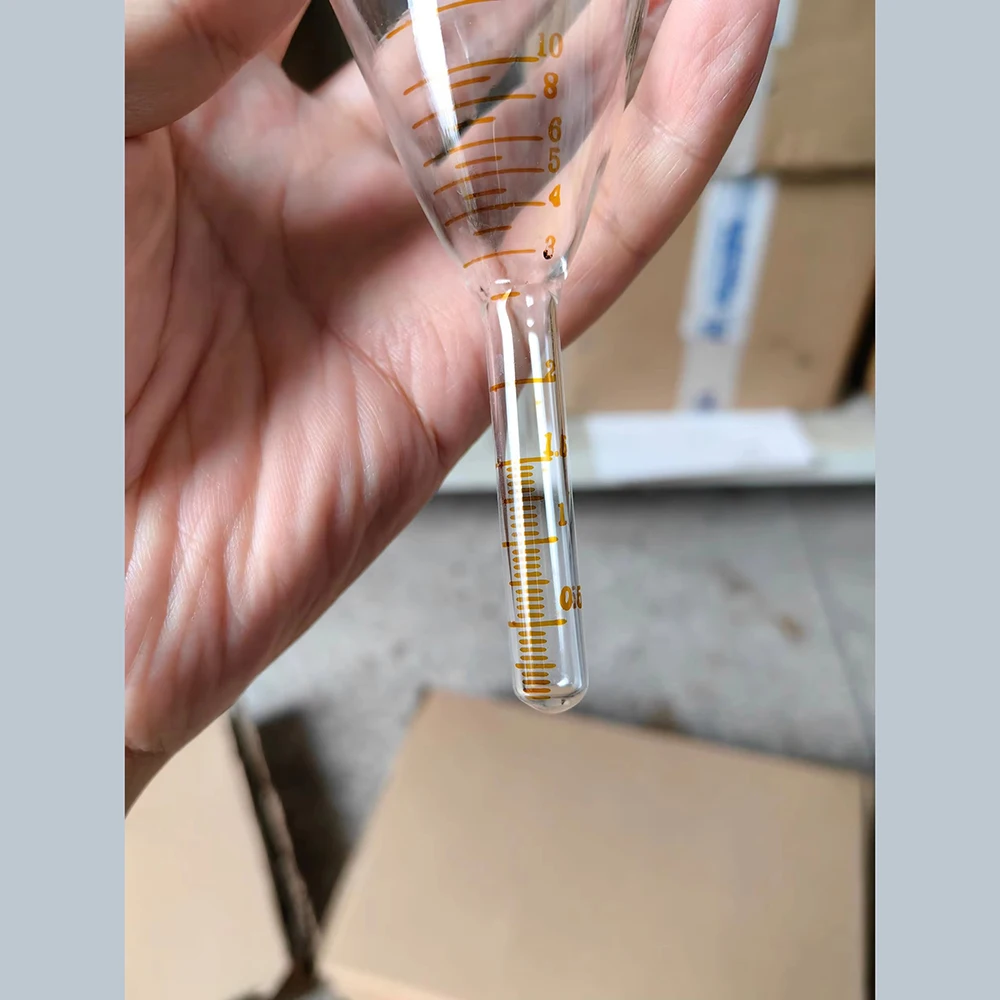Magnetic Particle Testing Tmteck Glass Centrifuge Tubes 1pc，Complete set including bracket