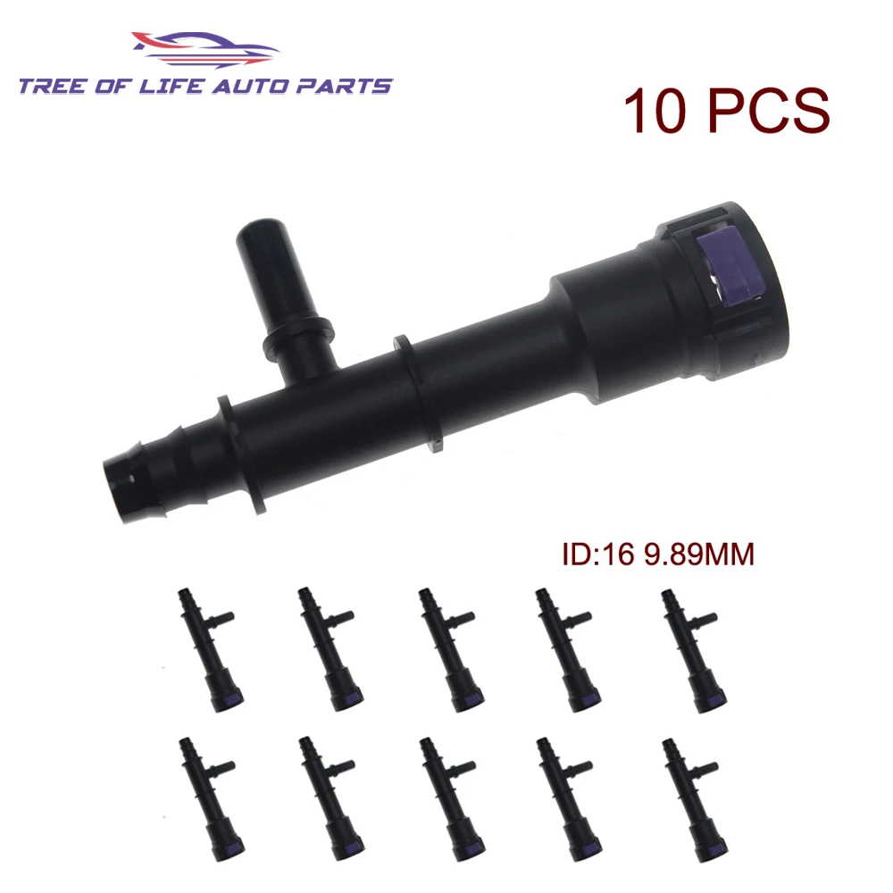 Conector Rápido de Tubería de Combustible D16 9.89 21810667, Válvula de Retención Tipo T de Tres Vías para VOLVO FH RENAULT TRUCK