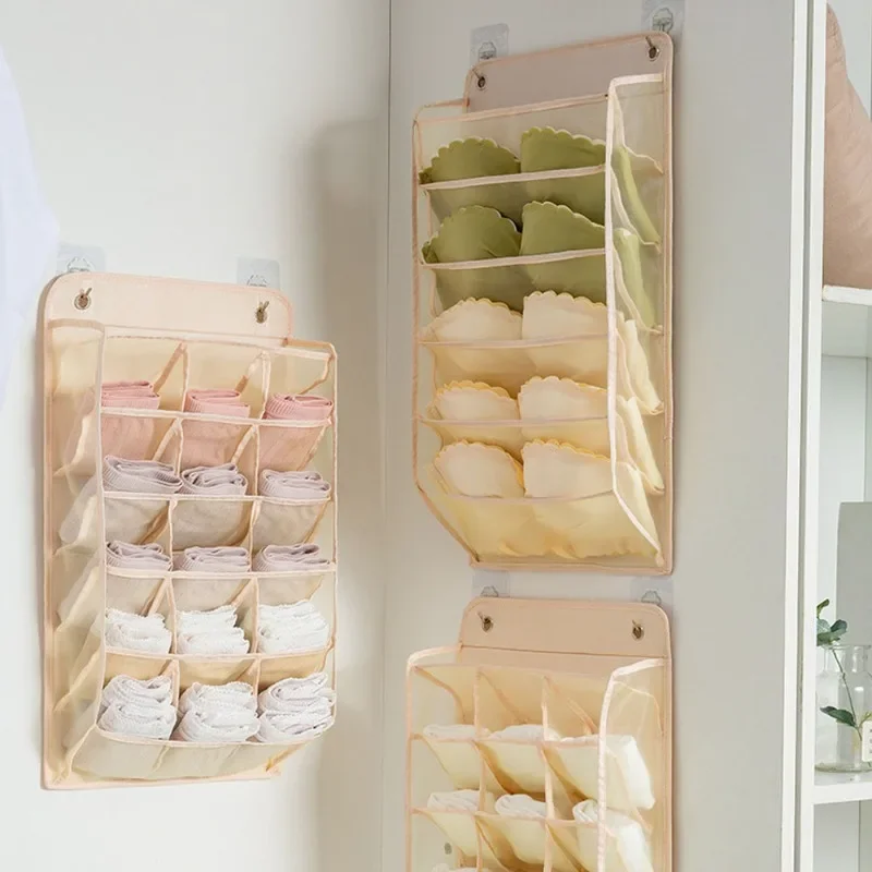

Sac de rangement mural pour sous-vêtements, organisateur de soutien-gorge, armoire pour étudiants, maison T1 Crafts Stickers