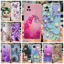 For Vivo V20 Case V2025 V2024 Popular Painted Cover Clear Silicone Soft TPU Phone Case For Vivo V20 2021 V 20 VivoV20 Back Cover