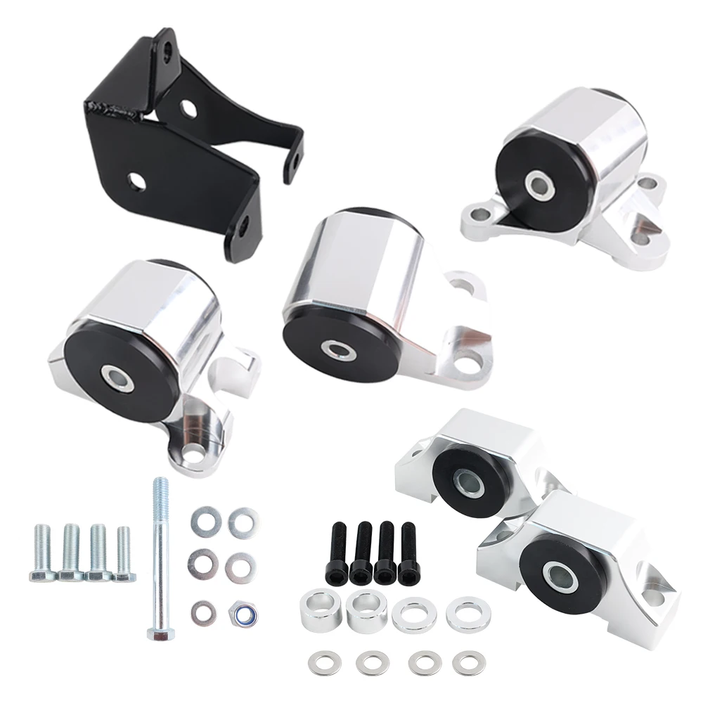 Wholesale Price Performance  Brace  for 96-00 Civic EK B16 B20 D16 2Bolt Chrome Billet Engine Motor Mount Kit B D