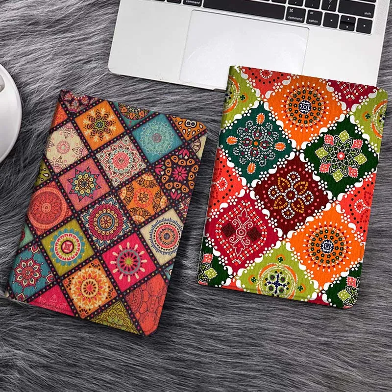 

Colorful Geometric Tapestry Gift Tablet Case For Samsung Galaxy Tab S7 S8 S9 S10 FE Lite