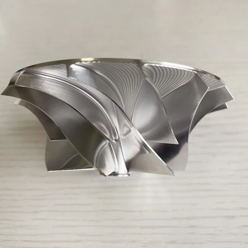 HX40 57,97/85,98 mm 7+7 bladen 3594834 Hoogwaardig aluminium 2618/frezen/bilet-compressorwiel