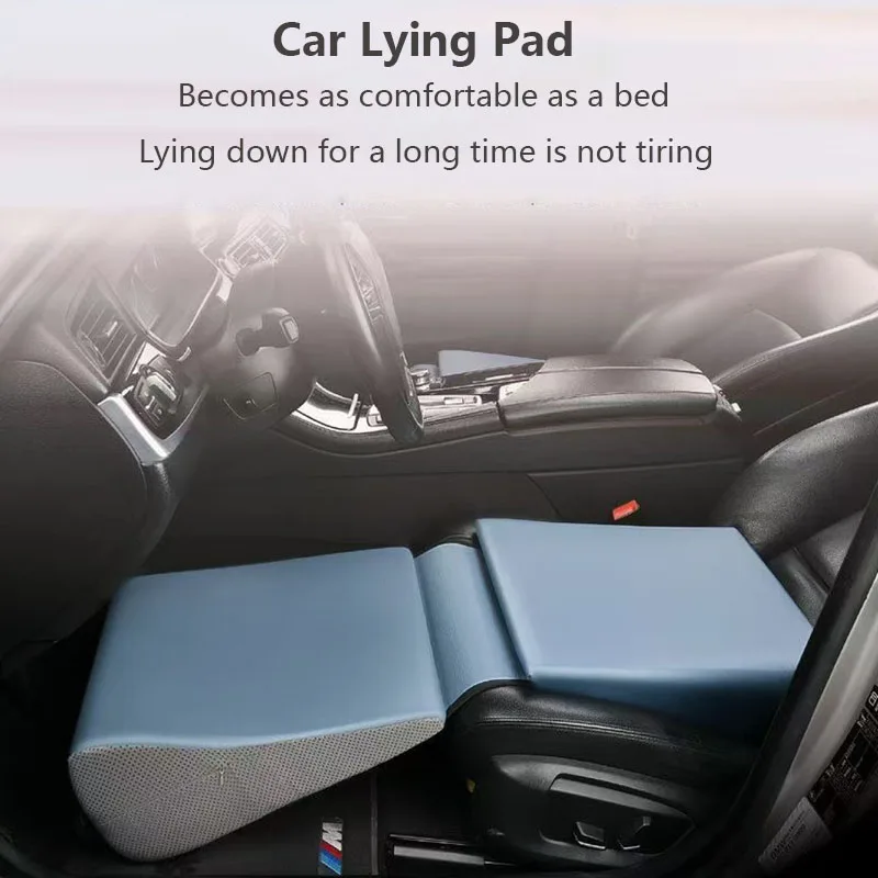 Car Seat Cushion Leg Rest Travel bed Car Front Seat Sleeping Mat Conform To The Human Body Curve Lying Flat Is More Comfortable