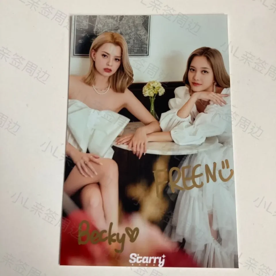 IDOLFACTORY Thai Drama The Pink Theory FreenBecky Signature Photo