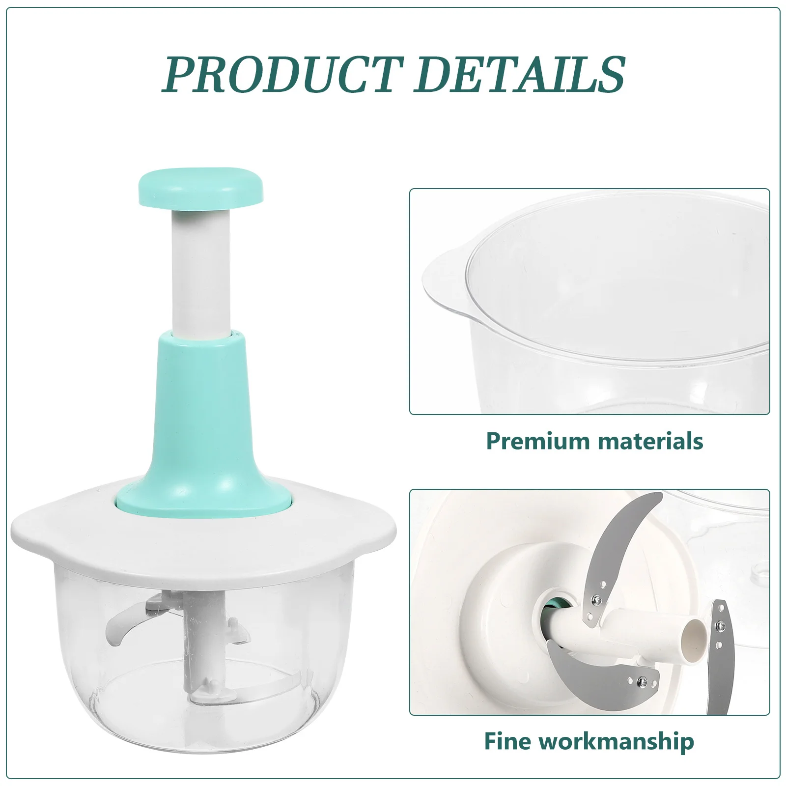 

Manual Meat Mincer Food Chopper For Vegetables Garlic Ginger Onion Nuts Kitchen Grinder Multipurpose Hand Operated