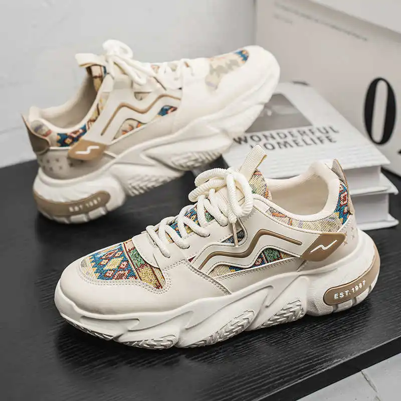 

Height Up Ete Men's Youth Woven Dark Blue Shoes Adult Sneakers Sports Pretty Tnis Luxo Offers High Tech Products Design