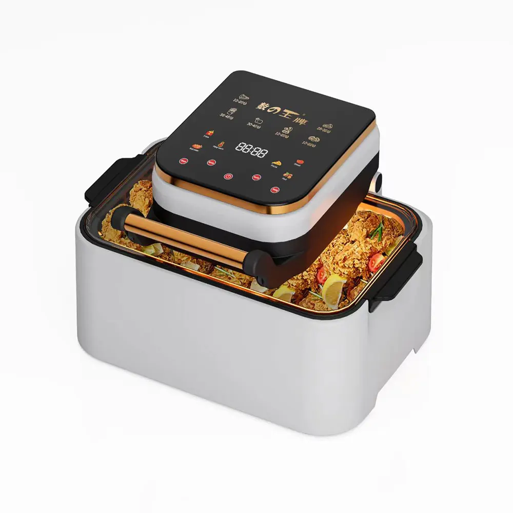 Wholesale New15L Digital Large Visual Air Fryer Oven Kitchen Home Toaster Oven Electric Oil-free Hot Air Fryer